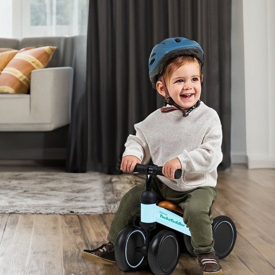 LifeGoods TurboToddler Loopfiets - Speelgoed Vanaf 1 jaar - Kinderstep - Mintgroen