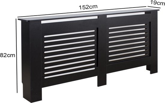 Radiatorombouw - verwarmingsombouw - radiatoromkasting - 152 cm breed