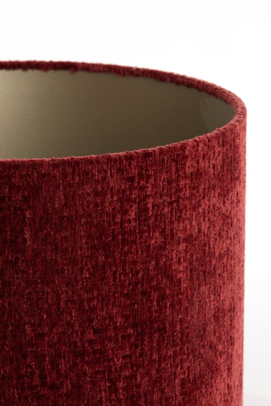 Light & Living - Lampenkap RUBY - Ø30x21cm - Rood