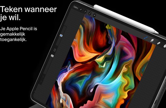 Belkin Pro Hoes met Toetsenbord en Magnetische Standaard voor iPad M4 Pro 13” QWERTY