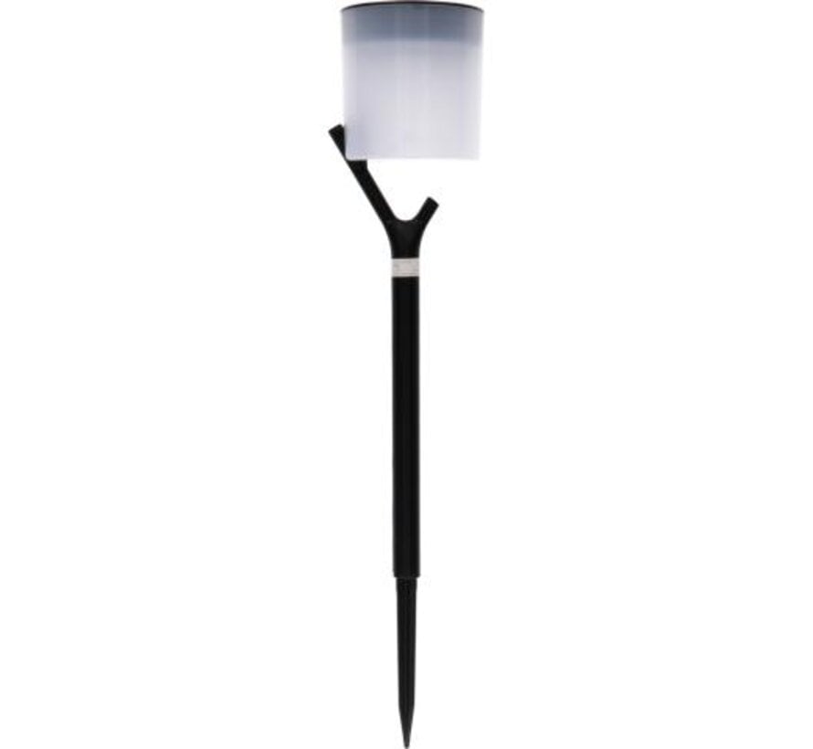 Solar Buitenlamp - 1lm - 2700K - IP44 - Wit