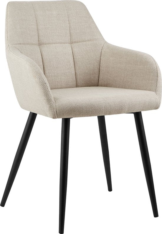 Kick eetkamerstoel Nova - beige