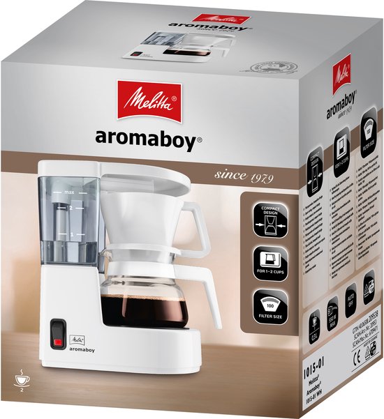 Melitta Aromaboy koffiezetapparaat 1015-01 wit