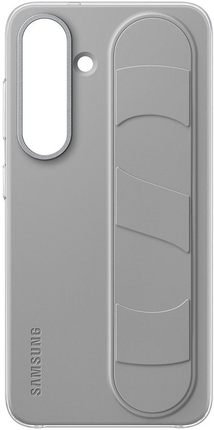 Samsung Galaxy S25 Hoesje - Standing Grip Case - Grijs