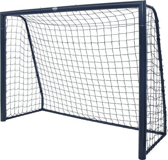AXI Voetbaldoel Kylian 220x170cm Antraciet - Incl. grondankers - gepoedercoat stalen frame