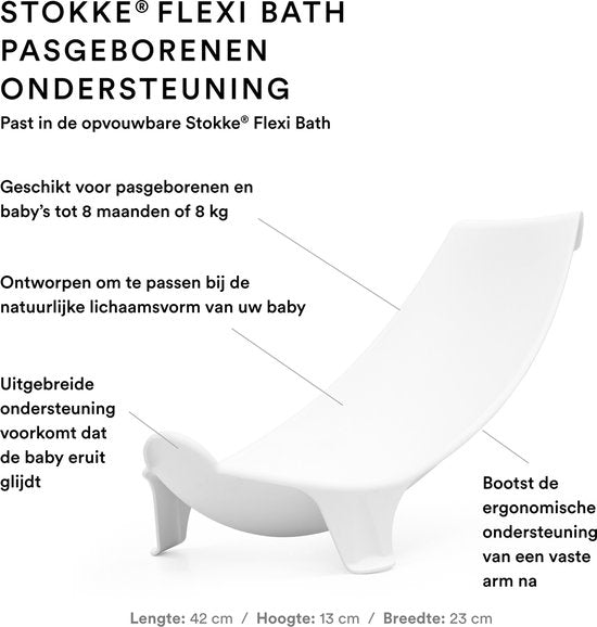 Stokke® Flexi Bath® Bundel - Wit