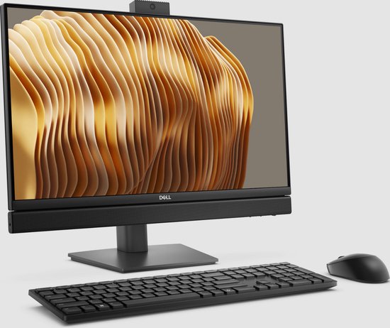 DELL Pro QC24251 - Alles-in-één PC - 24 inch - Core i5 - 16 GB RAM - 512 GB SSD - Windows 11 Pro - Webcam, Speakers & Microfoon