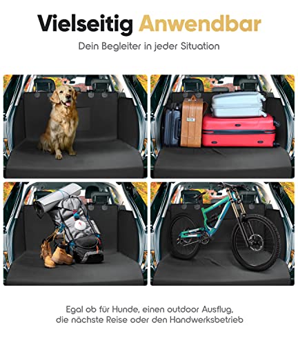 Heldenwerk Kofferbakbescherming Hond - Waterdicht - Zwart