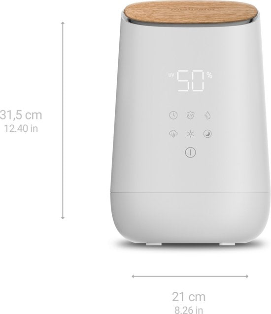 medisana AH 680 - Luchtbevochtiger met aroma & wellness verlichting