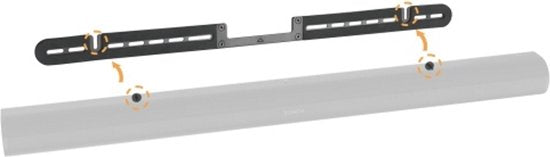 VDD Gaming Sono Arc soundbar muurbevestiging - wandbeugel - zwart - 11x81.5x4.5cm