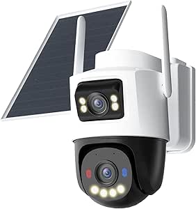 Imou IPC-SA70F-10M1T2 Solar Beveiligingscamera – Dual 5MP – WiFi & 4G LTE – IP65