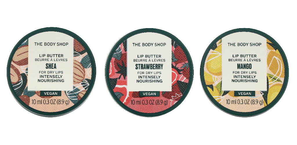 The Body Shop Lipverzorging Trio Set - Shea, Amandelmelk & Vitamine E - 3 Stuks - 18,4 g