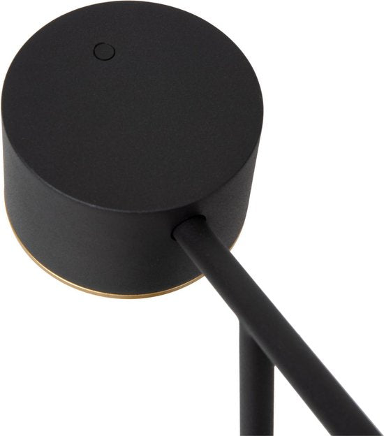 Lucide GIAN - Tafellamp - LED Dimbaar - 1x9W 2700K - Zwart