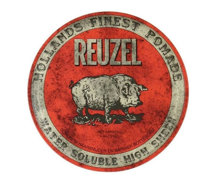 Reuzel Hf Pomade Water Soluble High Sheen - Red 113 gr