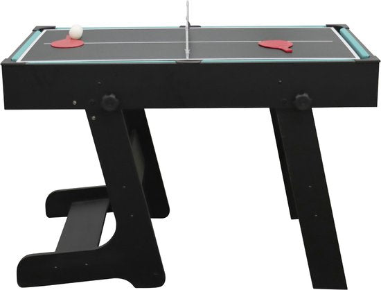 Cougar 16-in-1 Multi Speeltafel – Zwarte Speeltafel met 16 Spellen – Inclusief Accessoires – Voor Kinderen en Volwassenen