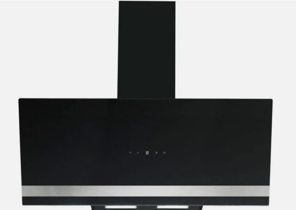 Hanseatic Afzuigkap SY-103E13-E4-C118-L52-900 - Zwart - 90 cm - Wandmontage, LED, Touch Control