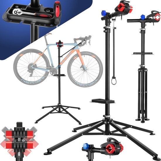 tectake® - Fiets reparatiestandaard fietsmontagestandaard e-bike Philipp - 402899