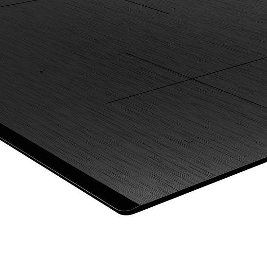 Inventum IKI9035MAT matte inbouw inductiekookplaat 90 cm - 2-fase - 5 kookzones - 2x Bridgefunctie - Boost - Timer - Kinderslot - Facetrand voorzijde - Elektrische kookplaat 5 pits - Mat Zwart