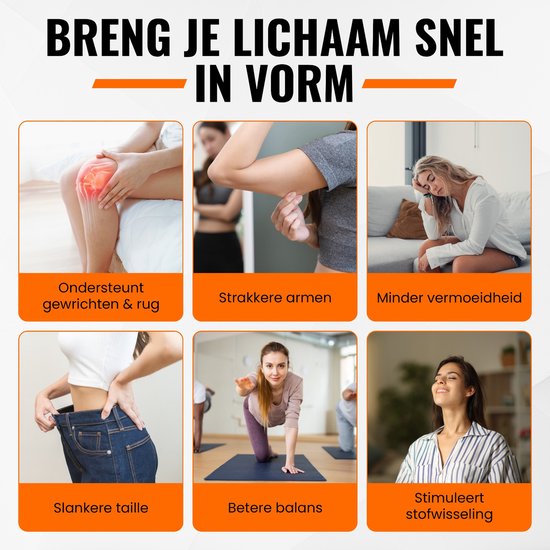 Fitby Trilplaat - Trilplaat Fitness - Powerplate - Inc. weerstandbanden en handvatten - Met Afstandsbediening - 3 Trainingsstanden - 120 Snelheidsniveaus - Zwart