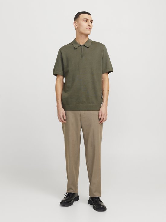 JWHMILANO KNIT POLO - XS - Heren - Gebreid - Groen