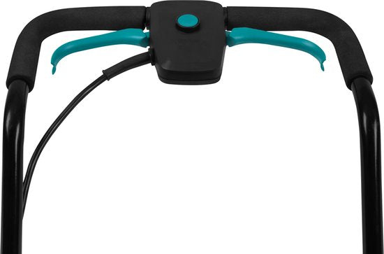 VONROC Accu Grasmaaier – 40V – 38 cm maaibreedte - Vier instelbare maaihoogtes: 35/45/55/65 mm - Incl. 45L Opvangbak - Excl. Accu’s en snellader