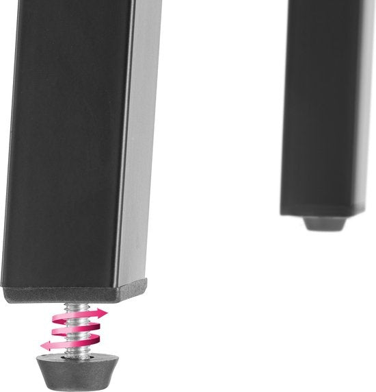 tectake - Set van 2 barkrukken "Corby" - industrieel - lichtbruin - 404333