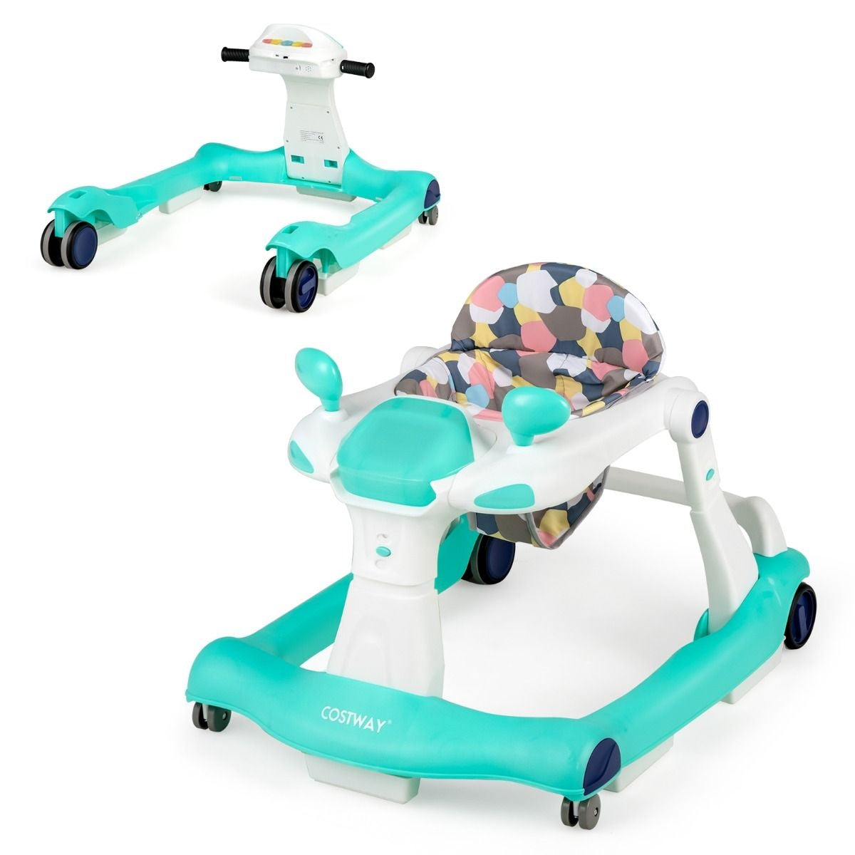 Coast Baby Loopfiets met Muziek - Zwart - 6-18 Maanden
