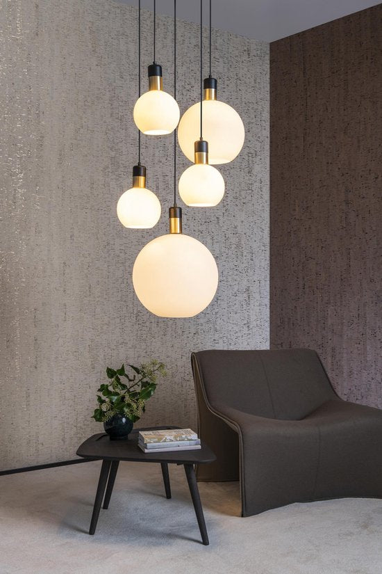 Lucide JULIUS - Hanglamp - 5xE27 - Opaal