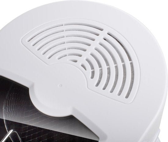 Tristar Frituurpan 1.5 liter - FR-6941 - Friteuse 1000W - Anti-aanbaklaag - Wit