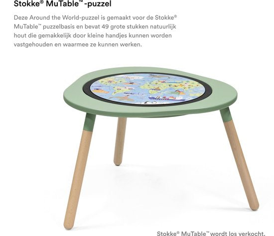 Stokke® MUtable™ V2 Puzzel - Rond De Wereld