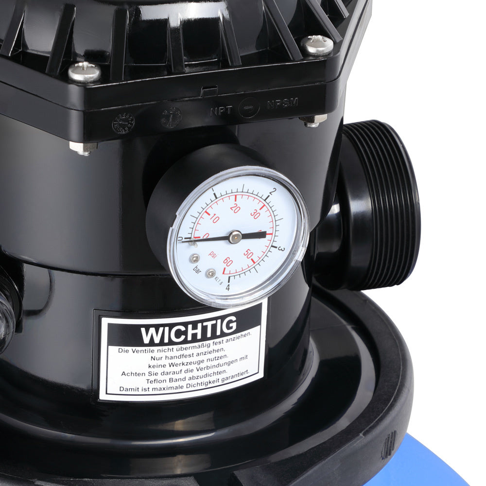 Monzana Zandfiltersysteem - 15.900L/u 6-weg Adapter Ø32mm - 38mm