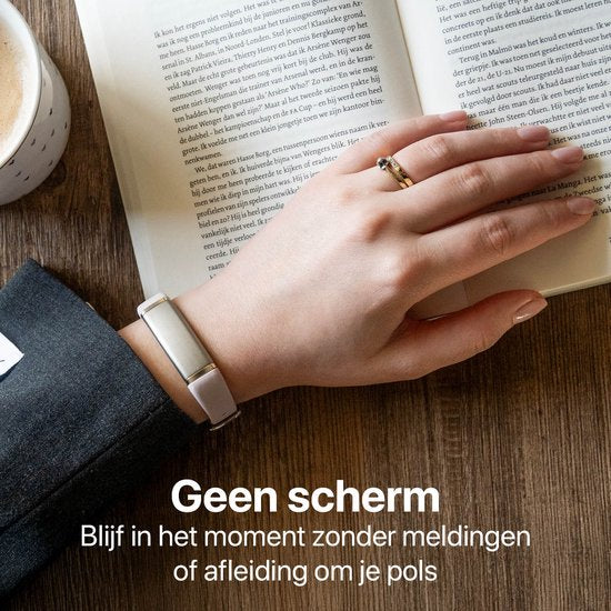 Activity Tracker - Waterdicht IP68 - Meet Hartslag, SpO₂ en Slaap - Stappenteller - Geanodiseerd Aluminium - BREND-App - Roze - BREND BR-2249