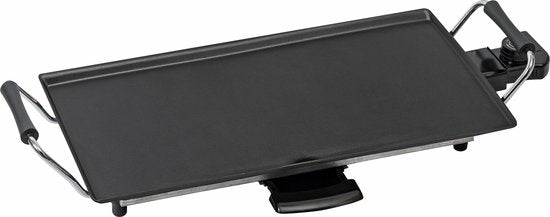Bestron Bakplaat - ABP602 - 2000W - Gourmet, Grillplaat M 47x26cm - 4-6 personen - Zwart - 5 jaar garantie