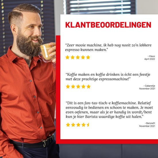 Solis Grind & Infuse Perfetta 1019 Pistonmachine met Bonenmaler - Met Stoom- & Heetwaterfunctie - Voorbrouwfunctie - Gebruiksklaar in 45 Seconden - Energiebesparend - Zilver