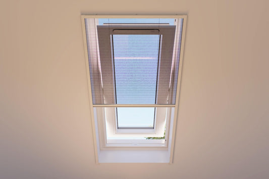 Bruynzeel S500 Plissé Raamhor - Wit - 103 x 155 CM