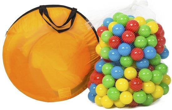 tectake - Home Kindertent - speelhuis - speeltent - ballenbak 200 ballen