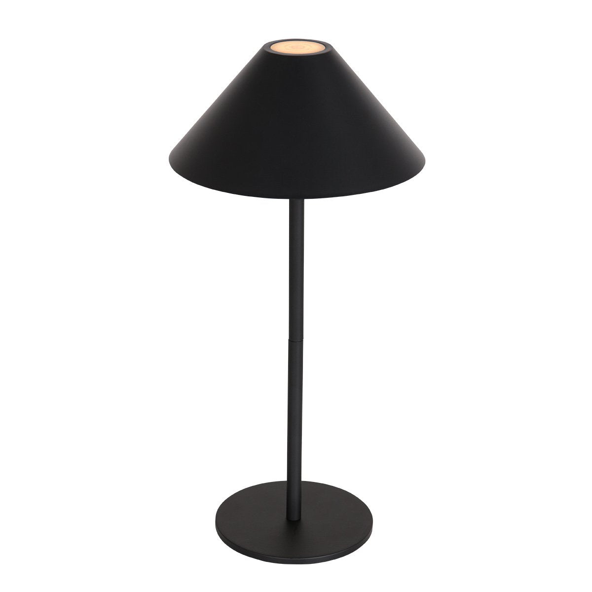 Steinhauer tafellamp Ancilla - zwart - metaal - 15 cm - ingebouwde LED-module - 3353ZW