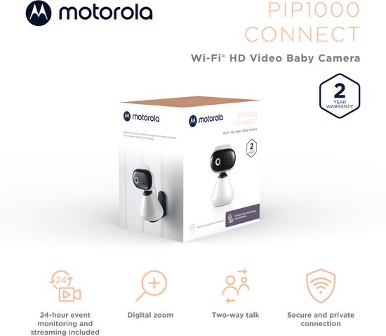 PIP1000 Babyfoon met Camera en App