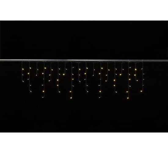 Cascadelight Icicle 2x0.6m 72l Warmwittransp.draad-modulator-24v-ext 1-5m