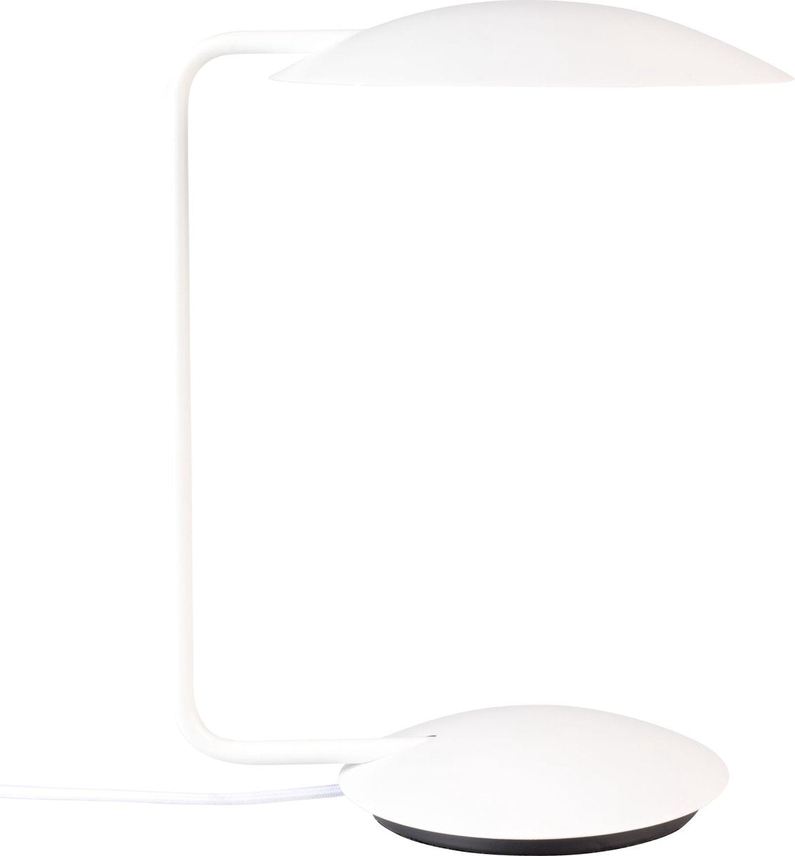Zuiver Pixie Ijzere Bureaulamp - Wit - Snoerlengte 1.60 m - 230 V - 3W - 30x25x38.50