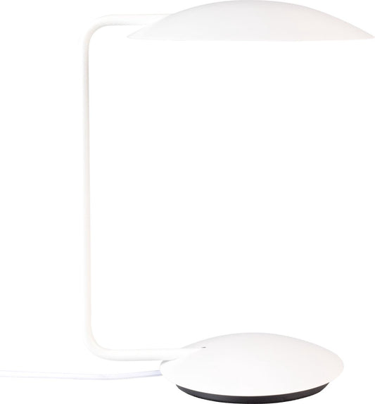 Zuiver Pixie Ijzere Bureaulamp - Wit - Snoerlengte 1.60 m - 230 V - 3W - 30x25x38.50