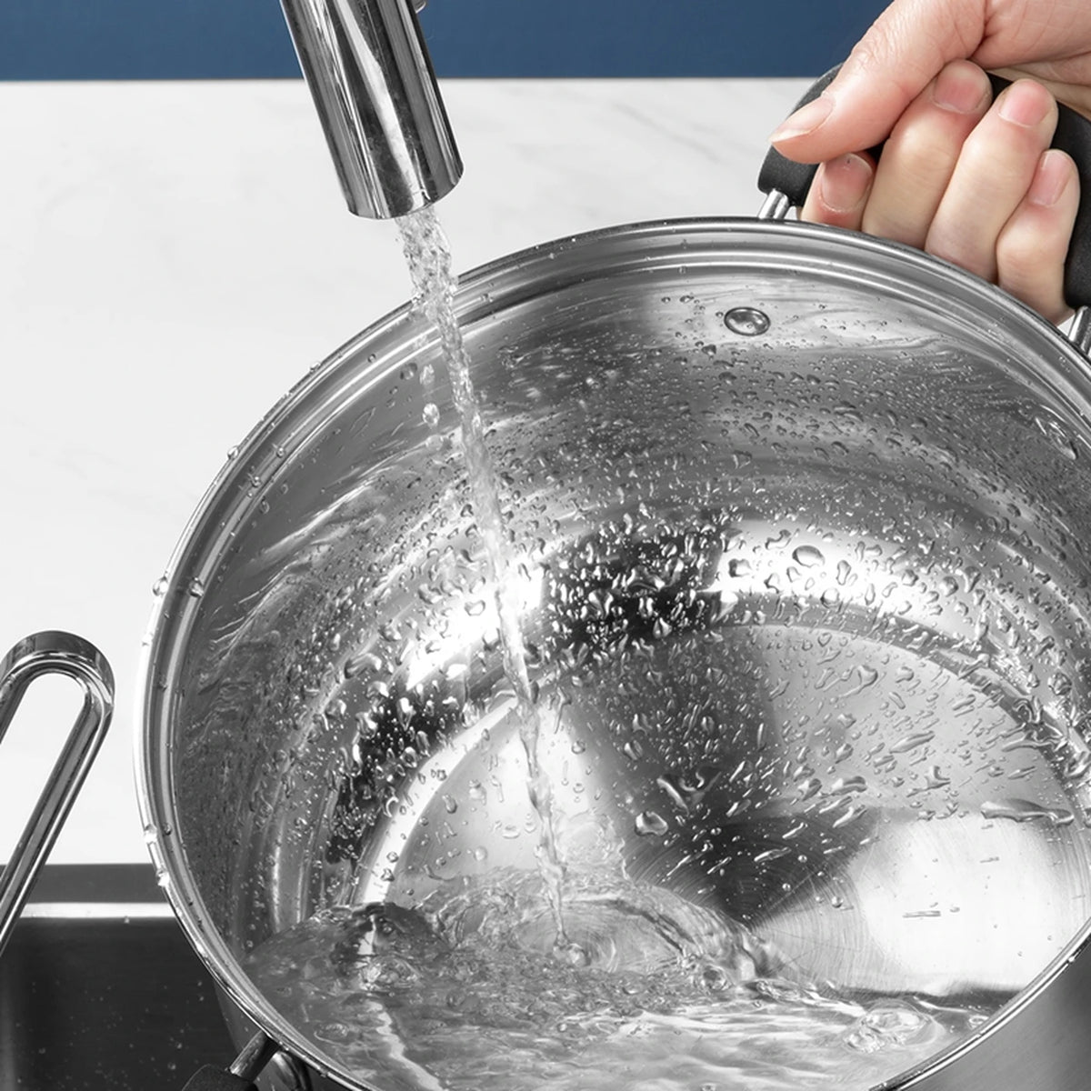 Cooker King Stoofpan & Soeppan – 20 cm – Zonder Antiaanbaklaag – Geschikt voor Inductie en Gas