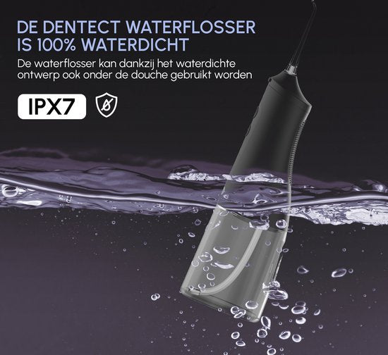 Waterflosser Dentect - Neusdouche - Monddouche - Tongreiniger - 9 standen - Tandplak verwijderaar - Extra Opzetstukken - Beugel schoonmaken - Tandsteenverwijderaar
