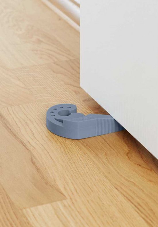 Wenko Deurstopper Multi-stop 11,8 X 7,7 X 2,5 Cm Tpr Blauw