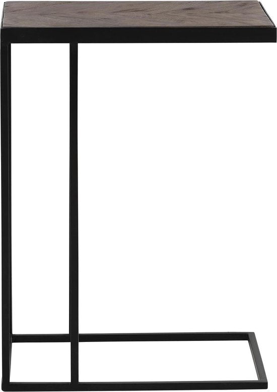 Light & Living Bijzettafel Chisa - Bruin - 45x30x62cm - Modern