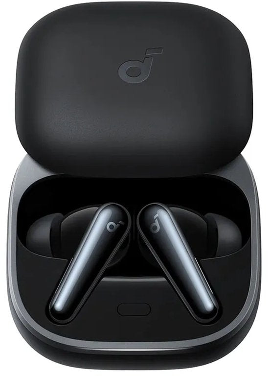 soundcore Liberty 5 by Anker - Draadloze oordoppen met noise-cancelling - 2x sterkere stemonderdrukking - Realtime adaptieve noise canceling - Snelladen - Dolby Audio - Heldere gesprekken met 6 microfoons en AI - Lange batterijduur
