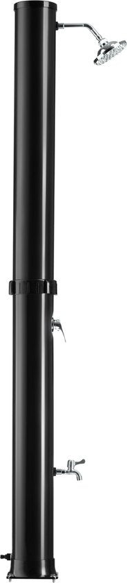 tectake - Buitendouche Orinoco 38 l zwart - 404471