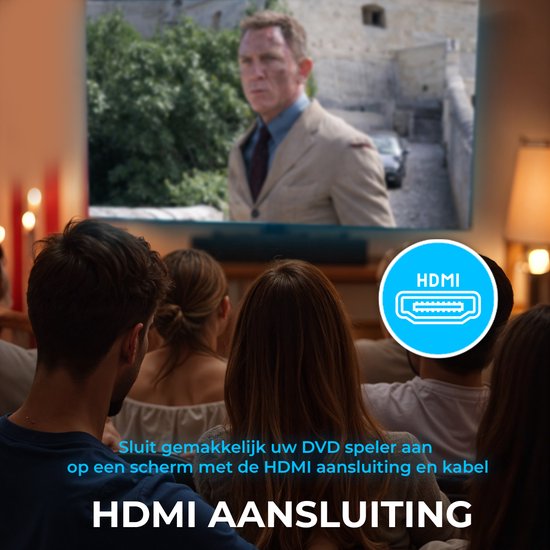 Mini DVD Speler met HDMI - 1080P Full HD