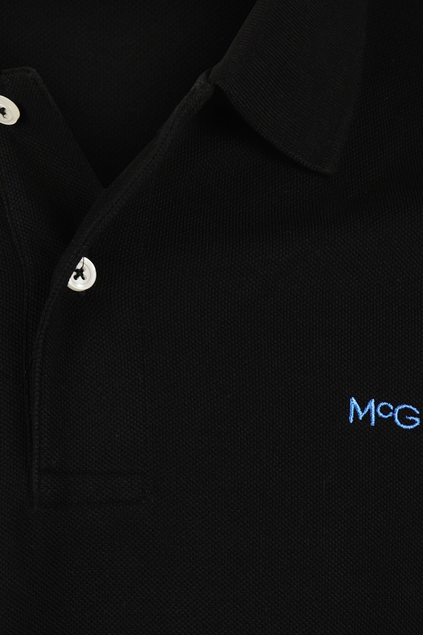McGregor Klassiek Poloshirt Heren - Zwart - XL