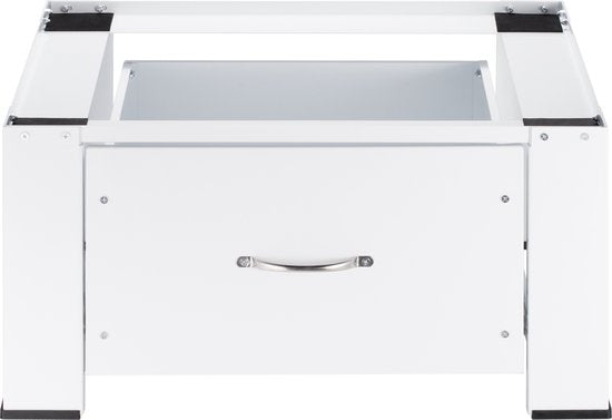 Wasmachine verhoger opbouwmeubel met opberglade - 250 kg belastbaar - universeel